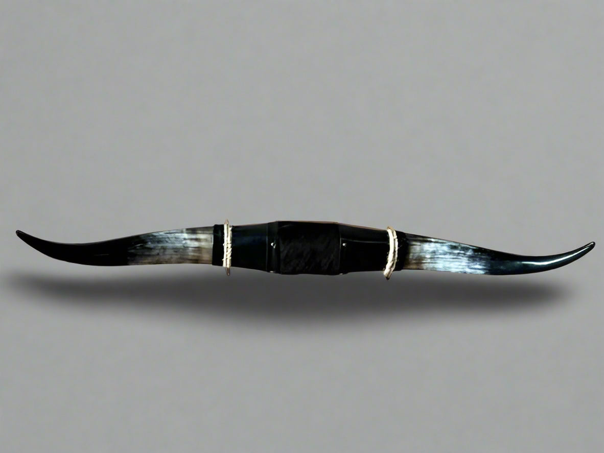 Jefe's SPECIAL #1023 - 37" - XXL "Tres Pies" Bull Horns - Polished Steer Longhorn Mounted Taxidermy - South West Art Cowboy Ranch Wall Decor