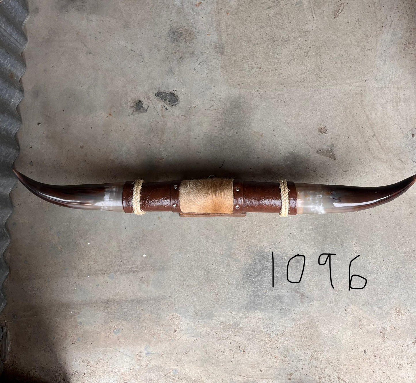 Jefe's SPECIAL #1096 - 29" - XL "Doble Grande" Bull Horns - Polished Steer Longhorn Mounted Taxidermy South West Art Cowboy Ranch Wall Decor