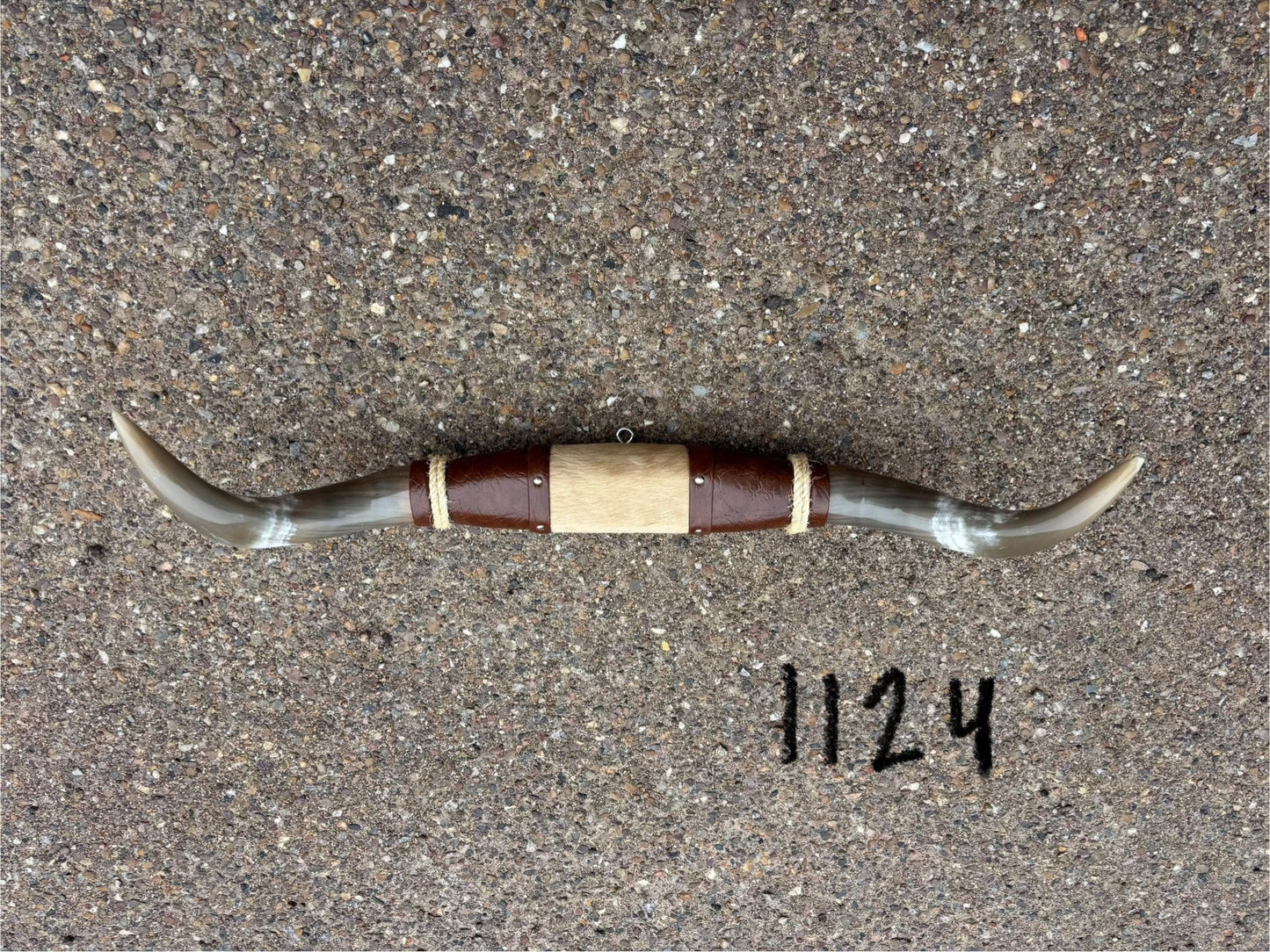 Jefe's SPECIAL #1124 - 30" - XL "Doble Grande" Bull Horns - Polished Steer Longhorn Mounted Taxidermy South West Art Cowboy Ranch Wall Decor