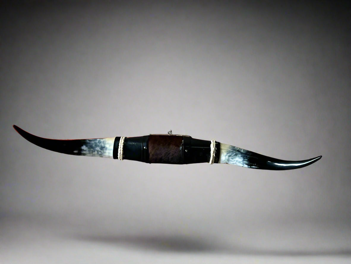 Jefe's SPECIAL #1024 - 37" - XXL "Tres Pies" Bull Horns - Polished Steer Longhorn Mounted Taxidermy - South West Art Cowboy Ranch Wall Decor