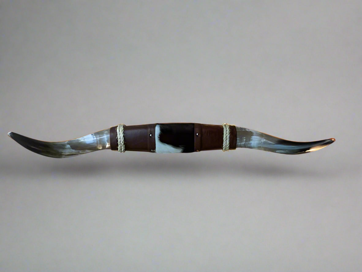 Jefe's SPECIAL #973 - 29" - XL "Doble Grande" Bull Horns - Polished Steer Longhorn Mounted Taxidermy South West Art Cowboy Ranch Wall Decor