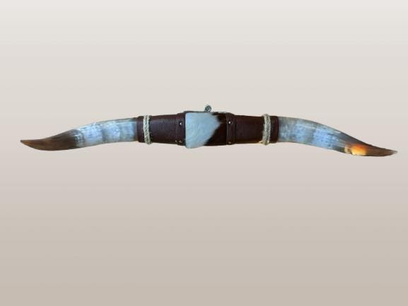 Jefe's SPECIAL #974 - 28" - XL "Doble Grande" Bull Horns - Polished Steer Longhorn Mounted Taxidermy South West Art Cowboy Ranch Wall Decor