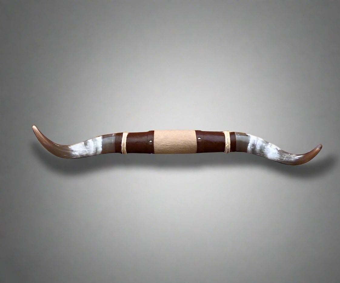 Jefe's SPECIAL #1108 - 30" - XL "Doble Grande" Bull Horns - Polished Steer Longhorn Mounted Taxidermy South West Art Cowboy Ranch Wall Decor