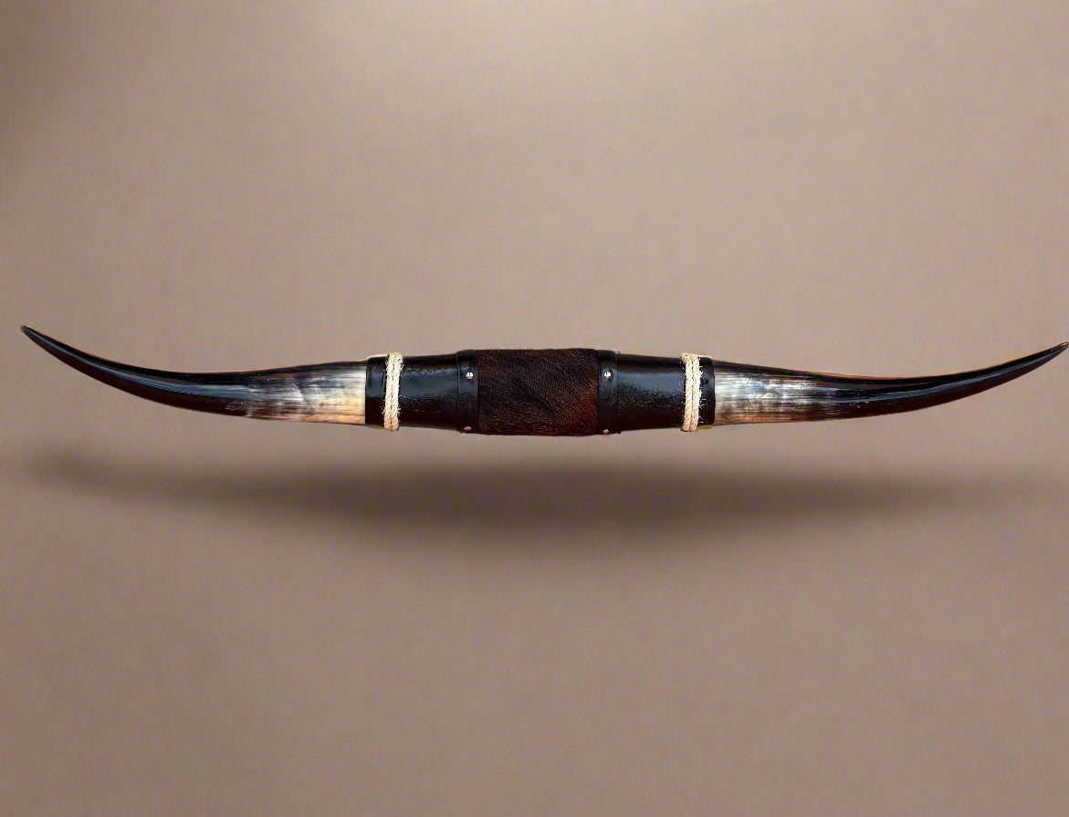 Jefe's SPECIAL #1233 - 39" - XXXL "Cuatro Pies" Bull Horns - Polished Steer Longhorn Mounted Taxidermy - South West Art Cowboy Ranch Decor (Copy) (Copy)