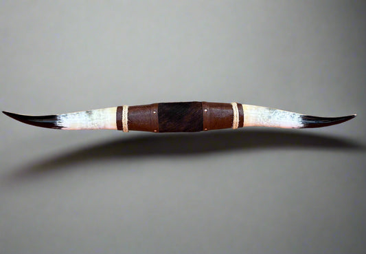 Jefe's SPECIAL #1238 - 35" - XXL "Tres Pies" Bull Horns - Polished Steer Longhorn Mounted Taxidermy - South West Art Cowboy Ranch Decor (Copy) (Copy) (Copy)