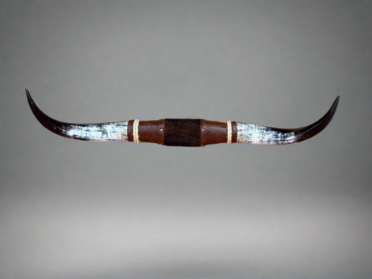 Jefe's SPECIAL #1239 - 33" - XXL "Tres Pies" Bull Horns - Polished Steer Longhorn Mounted Taxidermy - South West Art Cowboy Ranch Decor (Copy) (Copy) (Copy) (Copy)