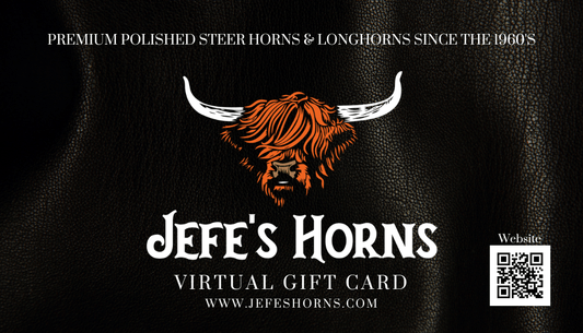 Jefe's Horns Virtual Gift Card | $200 - $500