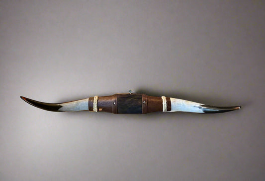 Jefe's SPECIAL #840 - 29" - XL "Doble Grande" Bull Horns - Polished Steer Longhorn Mounted Taxidermy South West Art Cowboy Ranch Wall Decor