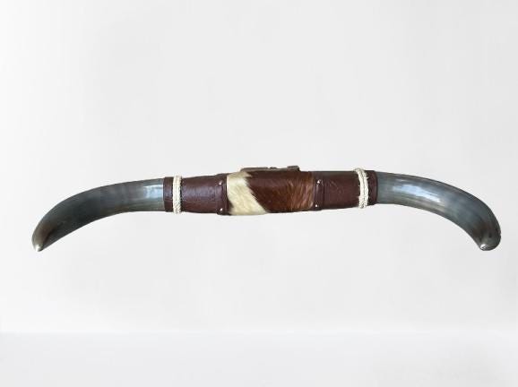 Jefe's SPECIAL #884 - 29" - XL "Doble Grande" Bull Horns - Polished Steer Longhorn Mounted Taxidermy South West Art Cowboy Ranch Wall Decor