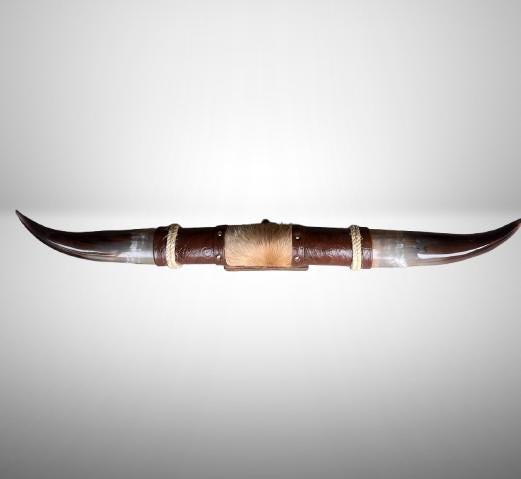 Jefe's SPECIAL #1096 - 29" - XL "Doble Grande" Bull Horns - Polished Steer Longhorn Mounted Taxidermy South West Art Cowboy Ranch Wall Decor