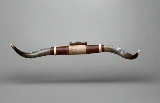 Jefe's SPECIAL #1107 - 30" - XL "Doble Grande" Bull Horns - Polished Steer Longhorn Mounted Taxidermy South West Art Cowboy Ranch Wall Decor