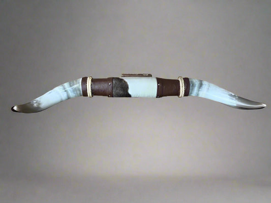 Jefe's SPECIAL #879 - 33" - XXL "Tres Pies" Bull Horns - Polished Steer Longhorn Mounted Taxidermy - South West Art Cowboy Ranch Wall Decor