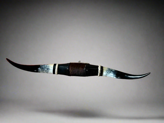 Jefe's SPECIAL #1024 - 37" - XXL "Tres Pies" Bull Horns - Polished Steer Longhorn Mounted Taxidermy - South West Art Cowboy Ranch Wall Decor