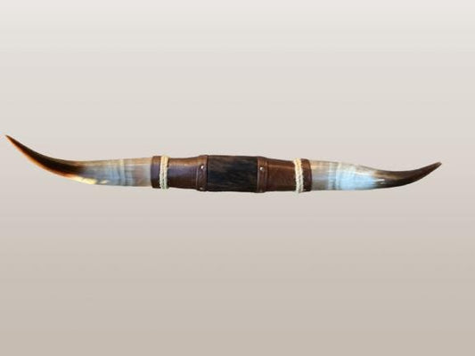 Jefe's SPECIAL #842 - 29" - XL "Doble Grande" Bull Horns - Polished Steer Longhorn Mounted Taxidermy South West Art Cowboy Ranch Wall Decor