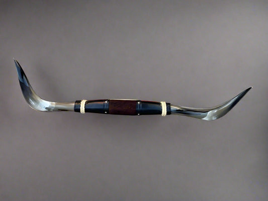 Jefe's SPECIAL #1136- 28" - XL "Doble Grande" Bull Horns - Polished Steer Longhorn Mounted Taxidermy South West Art Cowboy Ranch Wall Decor